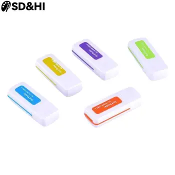 1 шт. Универсальное устройство чтения карт Micro SD Flash USB-Устройство чтения карт памяти Для Memory Stick Pro Duo Micro SD/T-Flash/M2/MS SD Адаптер