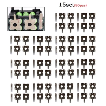 15 комплектов Y-образных полосовых листов из никелированной стали с низким сопротивлением для аккумуляторной батареи, инструменты для точечной сварки, Аксессуары