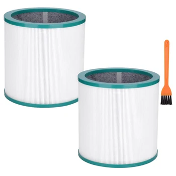 2 Упаковки Сменных Фильтров Воздухоочистителя TP02 для моделей Dyson Pure Cool Link TP01, TP02, TP03, BP01, AM11 Tower Purifier