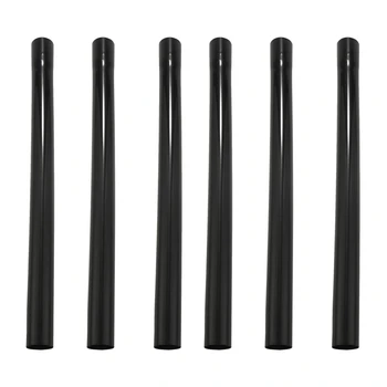 6 шт. Удлинительные палочки для пылесоса, Аксессуары для пылесоса, Вакуумный шланг внутреннего диаметра 32 мм, Пластиковая палочка-труба