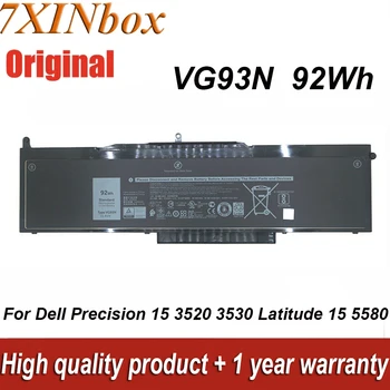 7XINbox VG93N WFWKK 11,4 V 92Wh Аккумулятор Для Ноутбука DELL Latitude 15 5580 5590 E5580 E5590 E5591 Серии Precision 15 3520 3530
