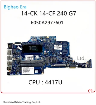 L51527-001 L51527-601 Для HP Pavilion 14-CK 14-CF 240 G7 Материнская плата ноутбука С 4417U 6050A2992901-MB-A02 Материнская плата DDR4