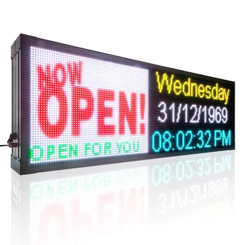 RGB Двухсторонний Открытый светодиодный экран Видеодисплея WiFi Доска Объявлений Супер Яркое Водонепроницаемое Программируемое Рекламное Освещение