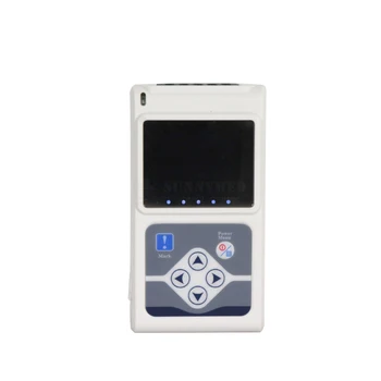 SUNNYMED SY-H012 Портативный холтеровский 12-канальный аппарат ЭКГ с OLED-экраном