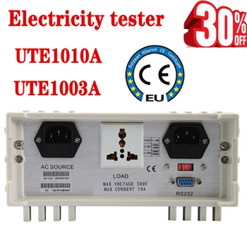 UTE1003A/UTE1010A Интеллектуальный измеритель мощности Цифровой измеритель мощности тестер электрических параметров