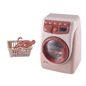 YH129-3SE Бытовая Симуляция Электрической стиральной машины, детская мелкая бытовая техника, кухонные игрушки, запчасти для мальчиков и девочек