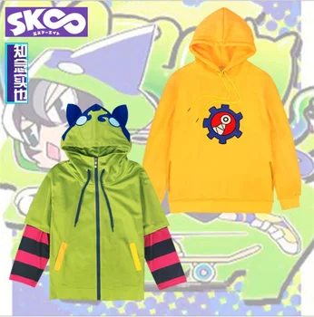 Аниме SK8 the Infinity Reki Miya Chinen Толстовка с капюшоном с 3D принтом, Желтая Толстовка, Куртка, пальто, Пуловер