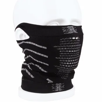 Балаклава, маска для лица, зимний шарф, Ветрозащитная маска для Сноуборда, лыж, черепа, мотоцикла, Велосипеда, Полумаска для велоспорта на открытом воздухе