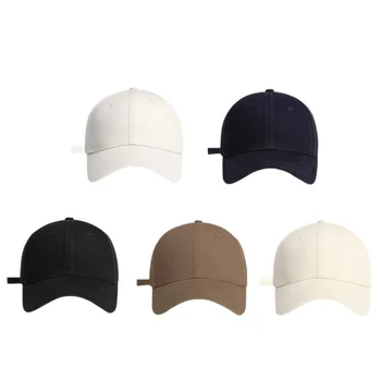 Бейсболка Кепки S, Однотонная шляпа большого размера 65 см, мужские шляпы, женские шляпы, Белые, черные, серые, с регулируемыми широкими полями, Gorras Hombre Gorras