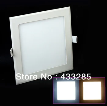 Бесплатная доставка 3 Вт/4 Вт/6 Вт/9 Вт/12 Вт/18 Вт светодиодная панель освещения потолочный светильник DownlightAC85-265V, , теплый/холодный белый, освещение в помещении