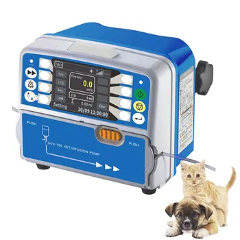 Ветеринарное Медицинское оборудование WTK-100 600 мл/ч, ветеринарный инфузионный насос для животных