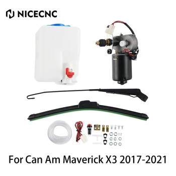 Для Can AM Maverick X3 XMR DS XRC Turbo DPS 2017-2021 2018 UTV Электрические Щетки Стеклоочистителя Стеклоомывателя Резервуар для бутылок