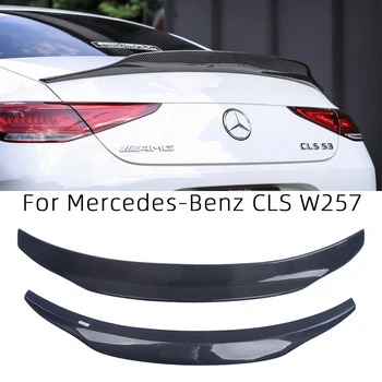Для Mercedes-Benz CLS C257 W257 PSM Стиль Задний Спойлер Из Углеродного Волокна, Крыло багажника 2017-2023, FRP, Сотовая Ковка