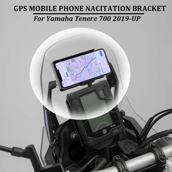 Для Yamaha Tenere 700 XT700 Z 2019-UP Мотоциклетная навигационная панель GPS Кронштейн для телефона USB Адаптивный держатель Комплект