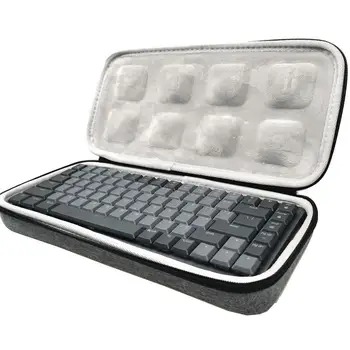 Жесткий чехол EVA для механической мини-беспроводной клавиатуры Logitech MX, сумка для клавиатуры ноутбука, Дорожная защитная сумка для хранения