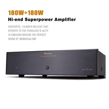 Мощный Аудиоусилитель высокого класса Мощностью 180 Вт × 2 Для домашнего кинотеатра, Лучший вариант 2.0CH С ламповым/транзисторным/предусилителем Kara Ok