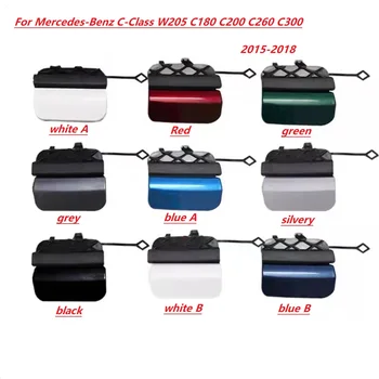 Накладка на задний бампер автомобиля Для Mercedes-Benz C-Class W205 C180 C200 C260 C300 2015-2018