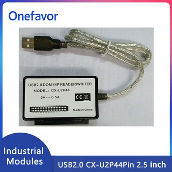Новый Электронный Кард-ридер жесткого диска USB 2.0 DOM Disk 44P CX-U2P44 2,5-дюймовый IDE44 pin-кард-ридер