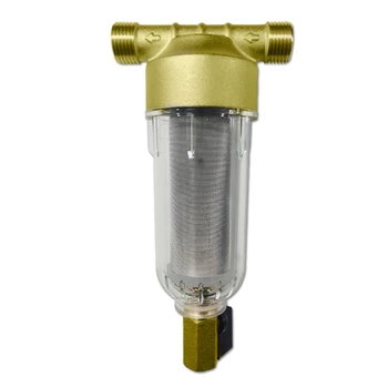 Отжимной Фильтр для осадка Многоразовый Фильтр Предварительной очистки воды от осадка для всего Дома 40-60 Микрометров Фильтр для воды для всего дома