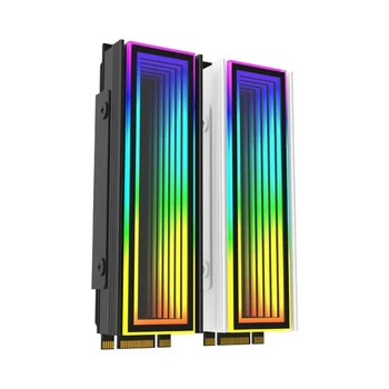 Охлаждающий Жилет 5V3Pin RGB Материнская Плата Синхронный Алюминиевый Радиатор GPU Cooler Pad