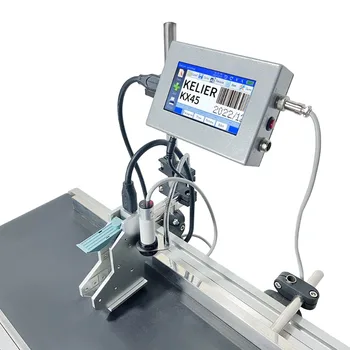 Принтер Kelier Tij, автоматическая машина для печати кода даты, струйный принтер высокого разрешения онлайн