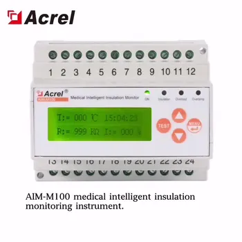 Реле контроля изоляции Aim M100 для сопротивления изоляции медицинской ИТ-системы