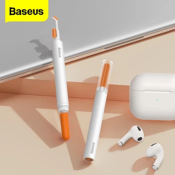 Ручка для чистки наушников Baseus Bluetooth для Airpods Pro 3 2 1 Комплект Чистящих средств Щетка Для Наушников Инструмент для чистки чехла Airpods