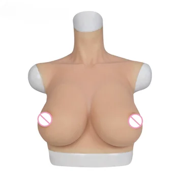 Силиконовый кроссдрессер H Cup, искусственные сексуальные формы груди для костюма трансвестита для масштабных мероприятий