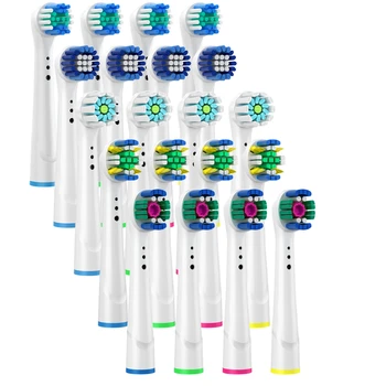 Сменные головки для электрической зубной щетки, заправка головок для зубных щеток Oral B, Оптовая продажа, 8 шт., Прямая поставка