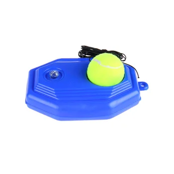 Теннисный тренировочный мяч с эластичной веревкой, тренировочный самоотбегающий мяч, тренажер для тренировки тенниса, вспомогательный инструмент