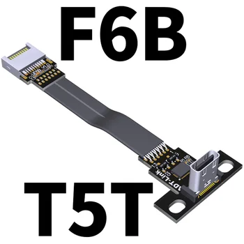 Удлинительный кабель ADT-Link USB3.1 от Type-C до Type-E, кабель для передачи данных, Шнур-адаптер, провод 10 Г/бит/с для встроенного USB-устройства ITX, корпус A4