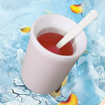 Чашка для выжимания слякоти, чашка для быстрого приготовления замороженных смузи, инструменты для приготовления летнего мороженого, ручной инструмент для приготовления смузи