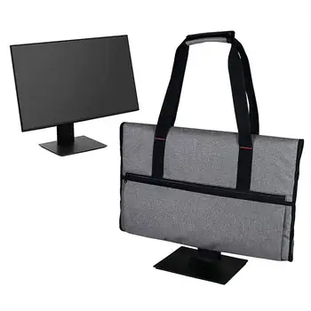 Чехол для переноски монитора, Портативная сумка для ноутбука, Многоцелевая Защитная 20-24-дюймовая Компьютерная сумка для переноски с множеством карманов