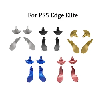 10 Комплектов 4 в 1 для PS5 Elite Ручка контроллера Металлическая задняя клавиша для PS5 Edge Elite ручка замена аксессуаров
