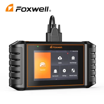 2023 Сканер FOXWELL NT710 OBD2, инструмент диагностики автомобиля с полной системой, Активный Тестовый контроль, Инструменты для кодирования модели