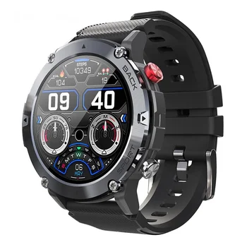2023 Смарт-Часы Мужские Bluetooth Call Smartwatch IP68 Водонепроницаемый 360 HD Экран 15 Дней в режиме ожидания Для xiaomi Android IOS Новые Оригинальные