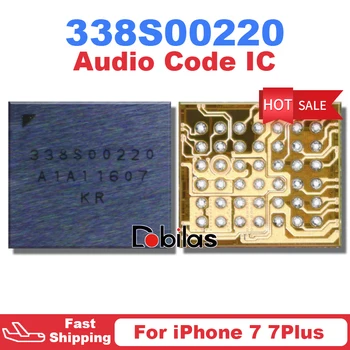 5шт 338S00220 Для iPhone 7 7Plus Аудио IC Аудио Код IC U3402 U3502 BGA Звуковой Кодек для звонков Чип Интегральных схем Чипсет