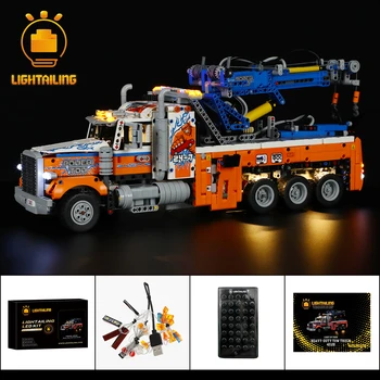 LIGHTAILING светодиодный комплект для 42128 сверхмощного эвакуатора, набор строительных блоков (не включает модель), кирпичные игрушки для детей
