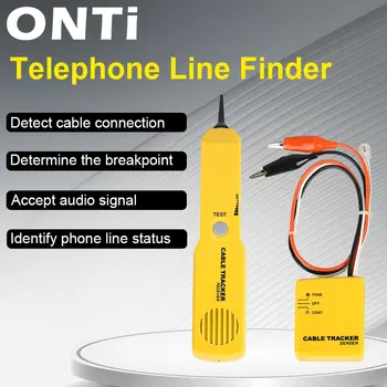 ONTi Tracker диагностирует тонер, определитель тона, тестер телефонных проводов, кабеля, тонер, детектор индерности, сетевые инструменты