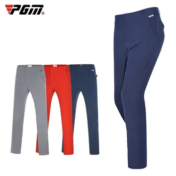 PGM Летние мужские брюки Одежда для гольфа Спорт на открытом воздухе Дышащие быстросохнущие солнцезащитные брюки Одежда для гольфа KUZ097