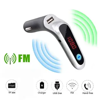 Автомобильный Беспроводной Bluetooth FM-передатчик И приемник Bluetooth-Адаптер Автомобильный Музыкальный MP3-плеер Автоматическое Зарядное Устройство Аксессуары USB Radi M3U5