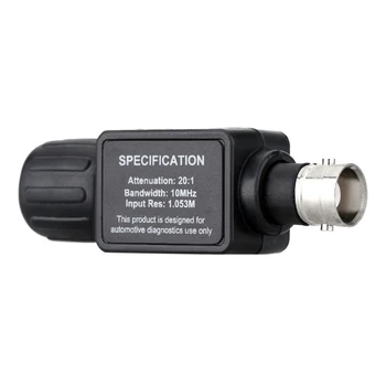 Аттенюатор осциллографа 20: 1 с полосой пропускания 10 МГц для автомобильной диагностики используется только для автомобильной диагностики