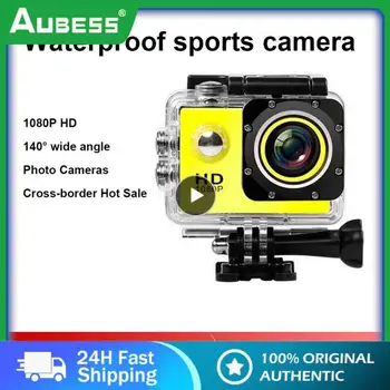 Водонепроницаемая спортивная камера Видеокамера Экшн-камера Подводная спортивная Dv-камера Многофункциональная цифровая камера 1080p Hd