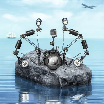 Водонепроницаемый корпус для дайвинга Seafrogs чехол для камеры Canon EOS R5 комплект оборудования для подводного плавания и фотосъемки водонепроницаемая крышка коробка
