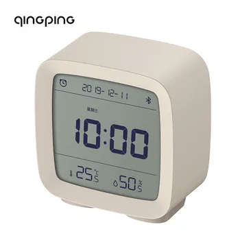 Домашний измеритель температуры и влажности в помещении, ЖК-цифровой термометр, гигрометр, датчик метеостанции, домашние часы