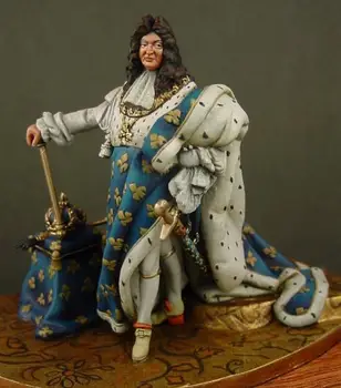 комплект из смолы 54 мм, комплект из смолы Король-Солнце - Людовик XIV  