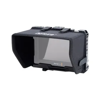 Корпус монитора NITZE с Sunhood и зажимом для кабеля HDMI для BLACKMAGIC VIDEO ASSIST 5 ’12G / 3G