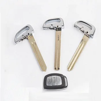 Лезвие Смарт-ключа для Hyundai IX25 IX35 Mistra Elantra verna Kia Лезвие аварийного запасного ключа