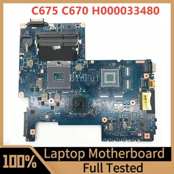 Материнская плата H000033480 Для Toshiba Satellite C670 C675 L770 L775 Материнская плата ноутбука HM65 DDR3 100% Полностью Протестирована, Работает хорошо