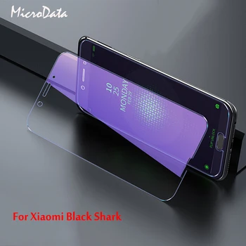 Микроданные Анти-Синий Фиолетовый Свет Закаленное Стекло Для Xiaomi Black Shark Full Cover Защитная Пленка Для Экрана Mi Black Shark A1 A2 Lite